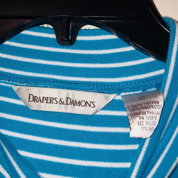 VTG Draper’s & Damon’s Blue Turtleneck - Picture 3 of 4